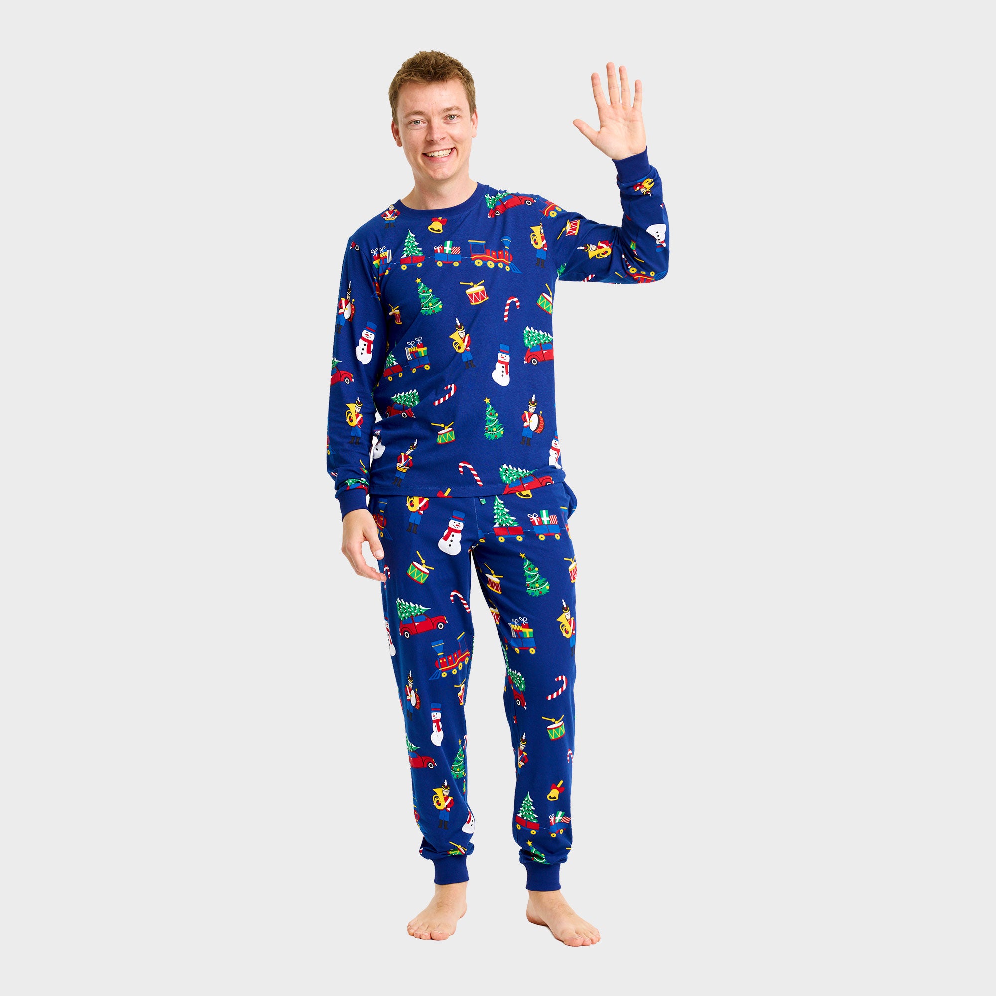 Christmas toys julepyjamas - Herre.